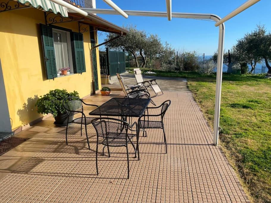 因佩里亚Casa Vista Mare - Superb Garden And Parking Included别墅 外观 照片