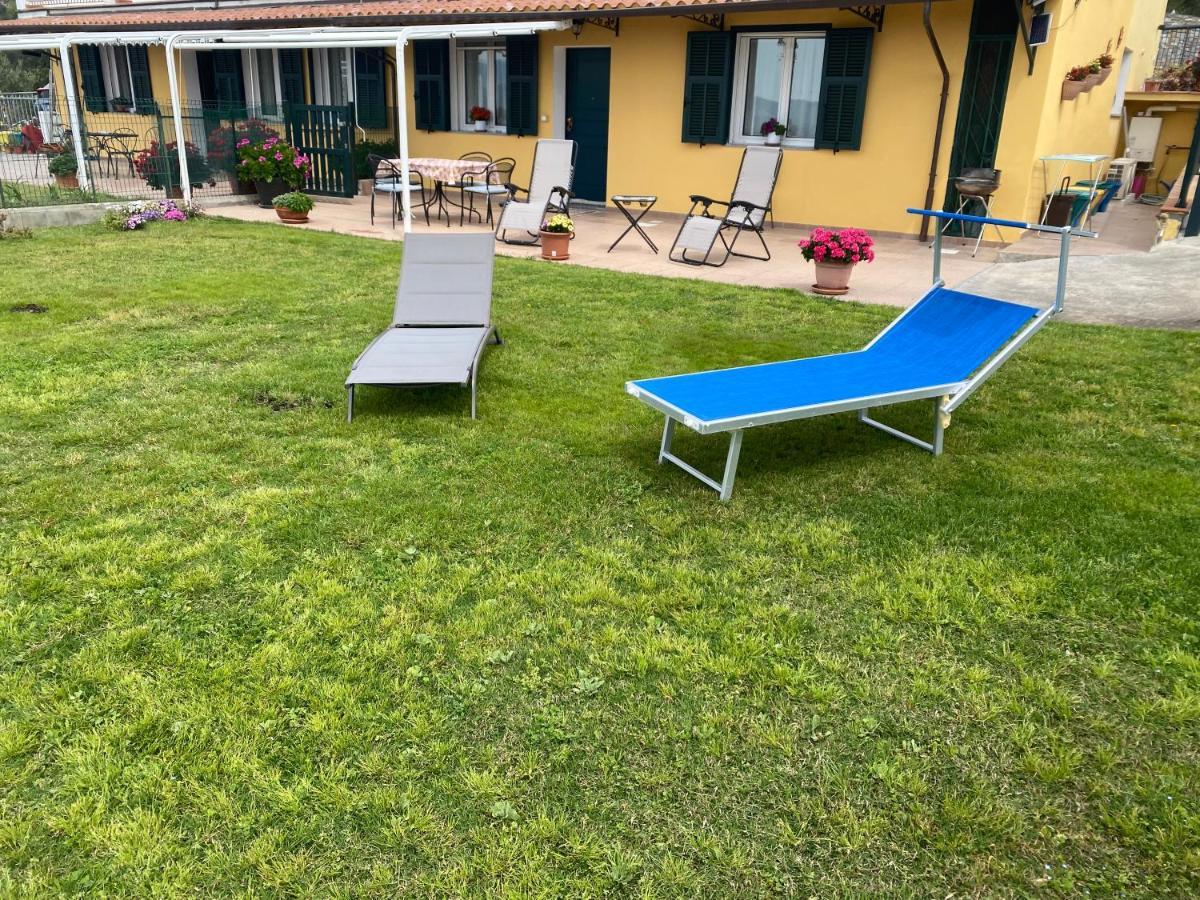 因佩里亚Casa Vista Mare - Superb Garden And Parking Included别墅 外观 照片
