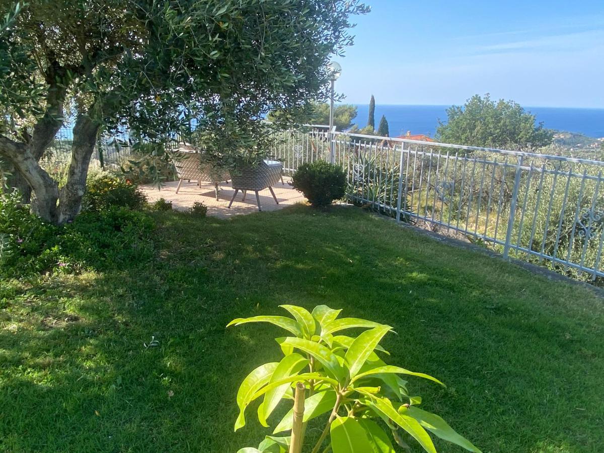 因佩里亚Casa Vista Mare - Superb Garden And Parking Included别墅 外观 照片