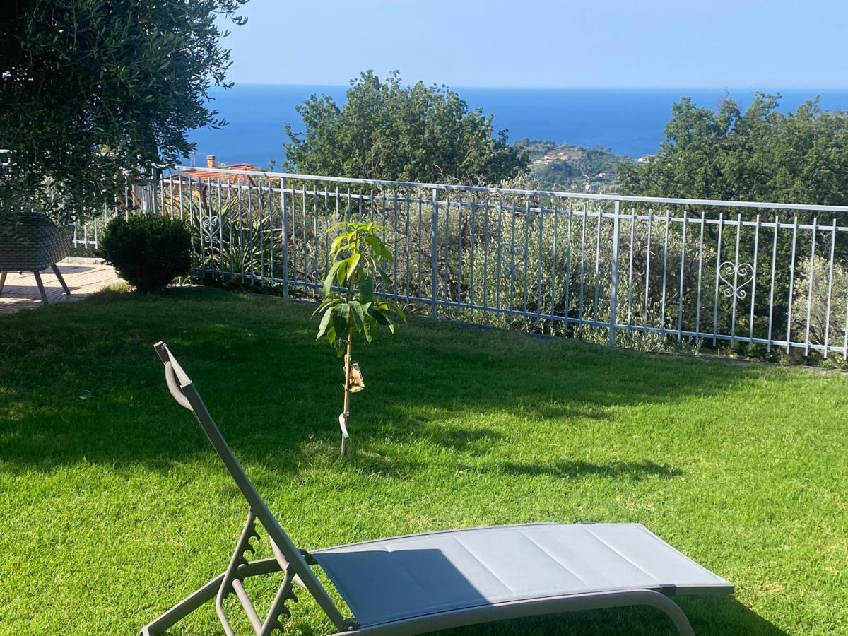 因佩里亚Casa Vista Mare - Superb Garden And Parking Included别墅 外观 照片