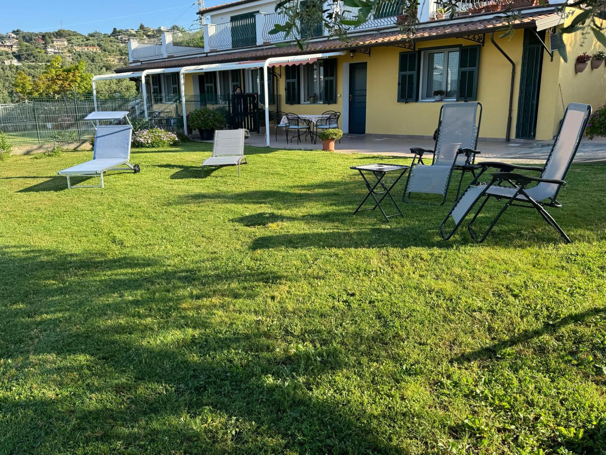 因佩里亚Casa Vista Mare - Superb Garden And Parking Included别墅 外观 照片
